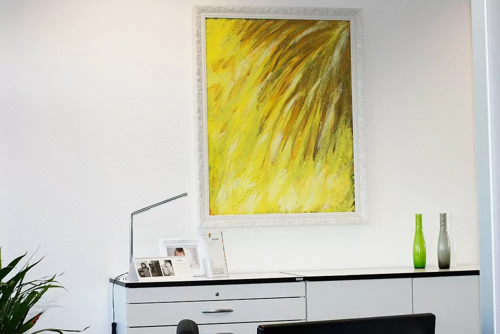 Kunst-in-der-Internetagentur-Sliderbild 2 Hochwertige Gemälde in Stuttgarter Büros