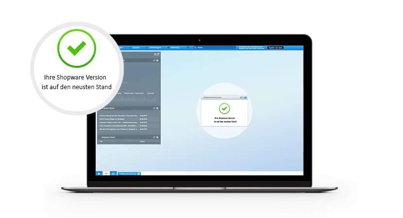 Shopware Update Shopware Update Screenshot