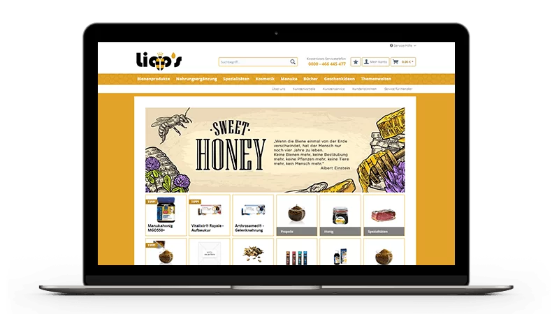 lipp´s Welt Online-Shop lipp´s Welt Online-Shop Screenshot