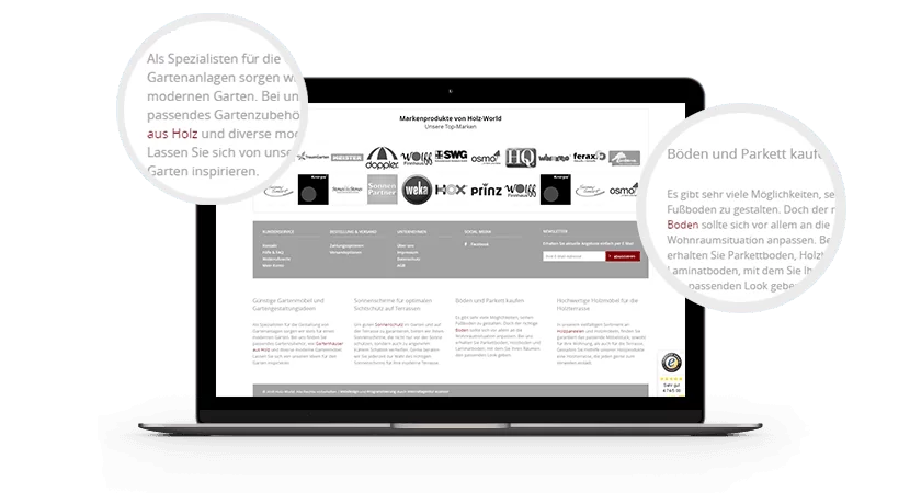 SEO-Texte SEO-Texte Beispiel