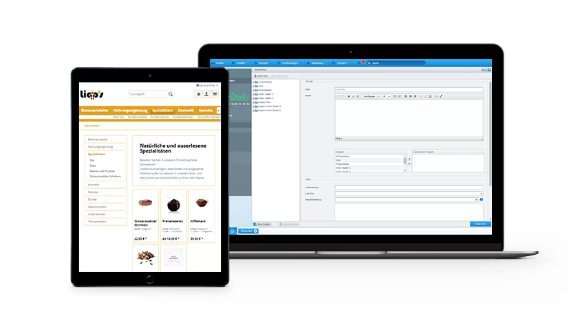 Shopware Backend Shopware Backend Screenshot
