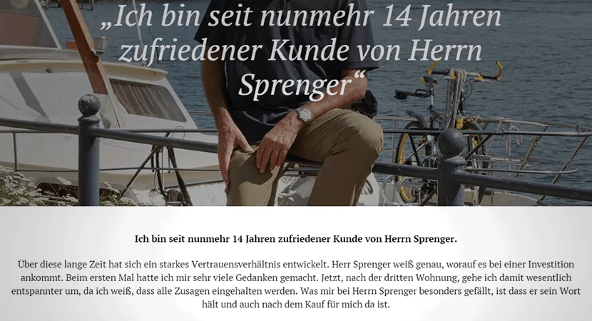 Sprenger kundenstimmen Kundenmeinungen
