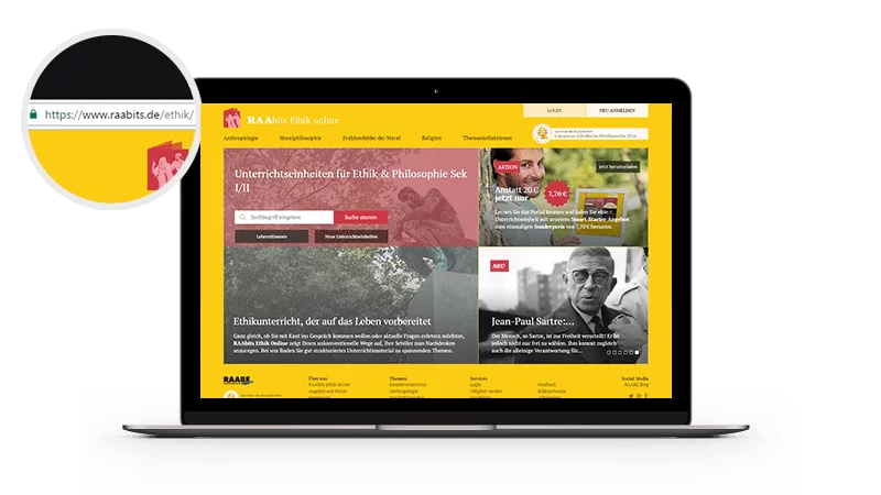 SSL-Zertifikat bei RAAbits SSL-Zertifikat bei RAAbits Screenshot