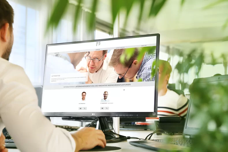 P3 P3 Webseite Screenshot