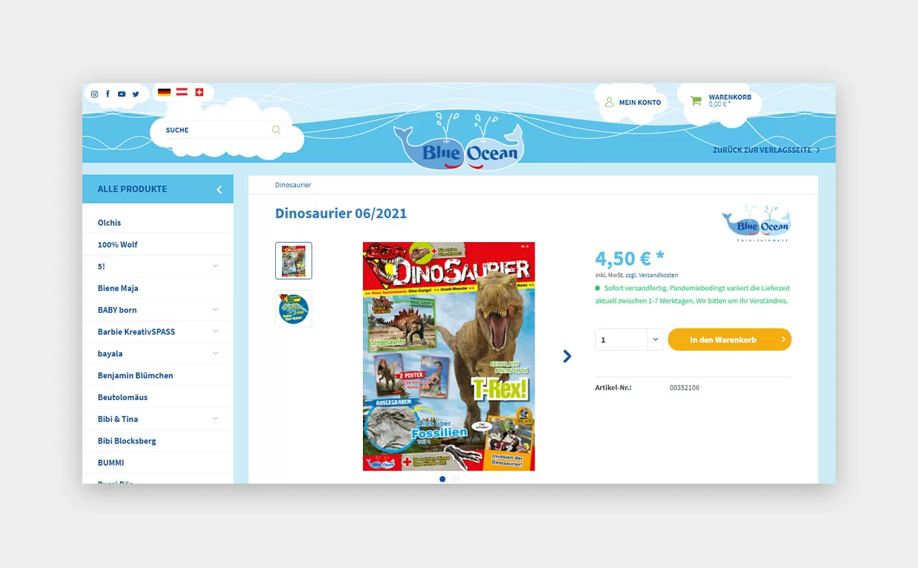 Blue Ocean Produkt Blue Ocean Produkt