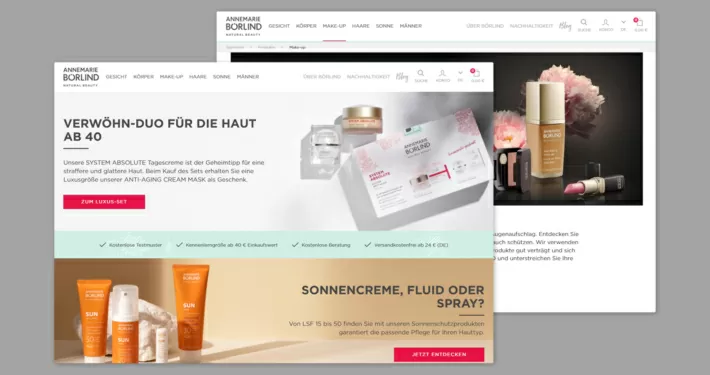 Annemarie Börlind Webseite