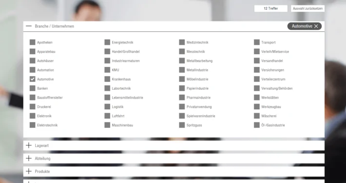 Lösungsfinder durch TYPO3