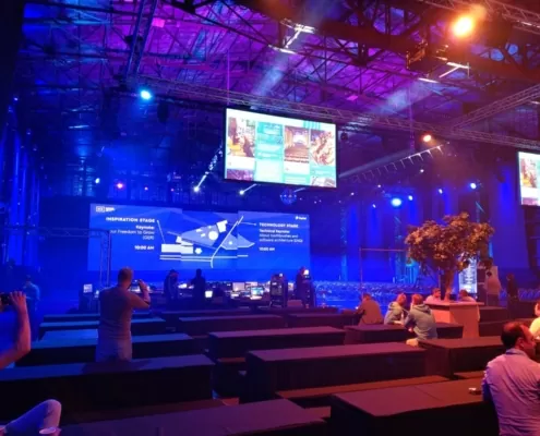 Halle bei dem Shopware Community Day