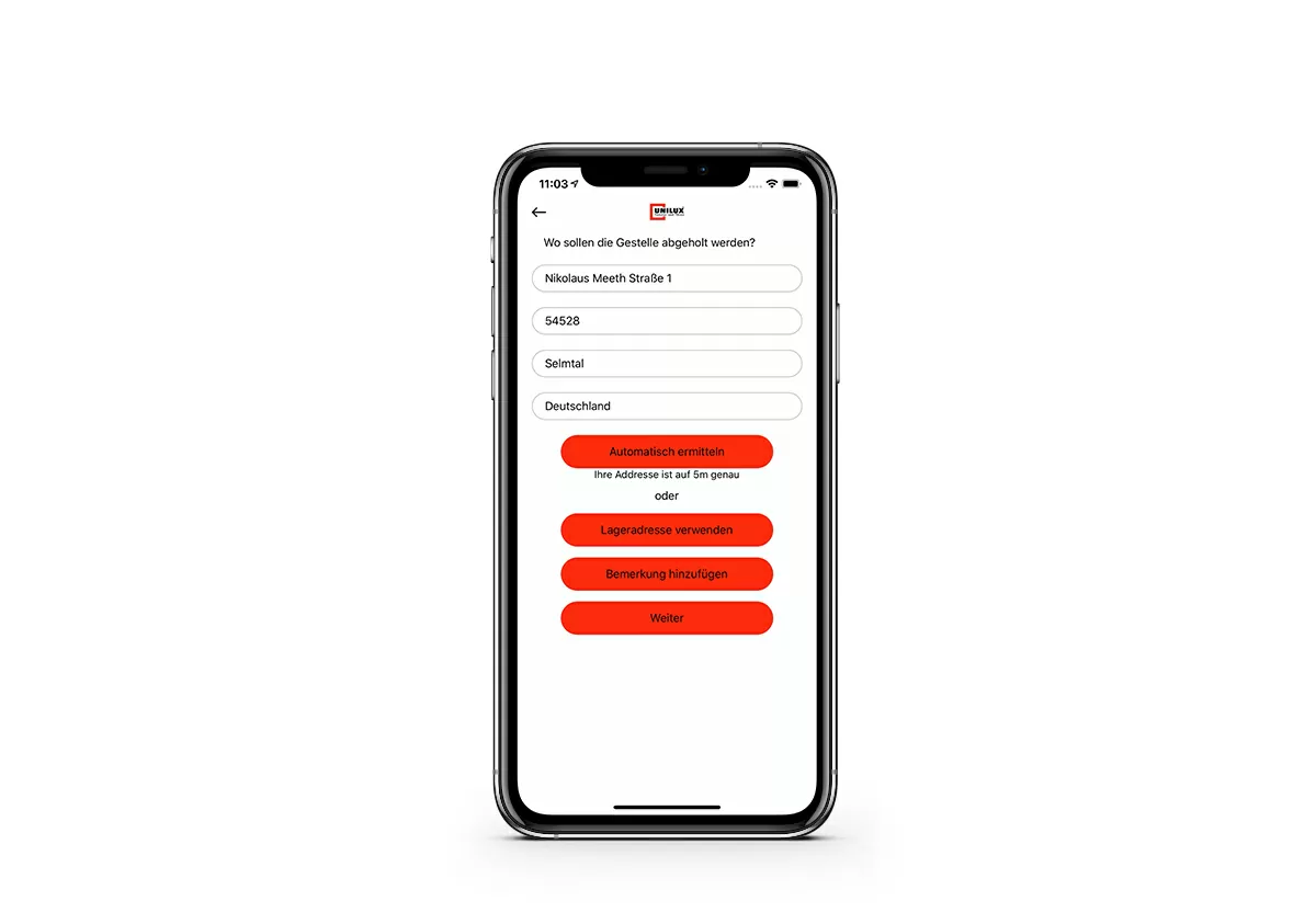 WERU-UNILUX App WERU-UNILUX App