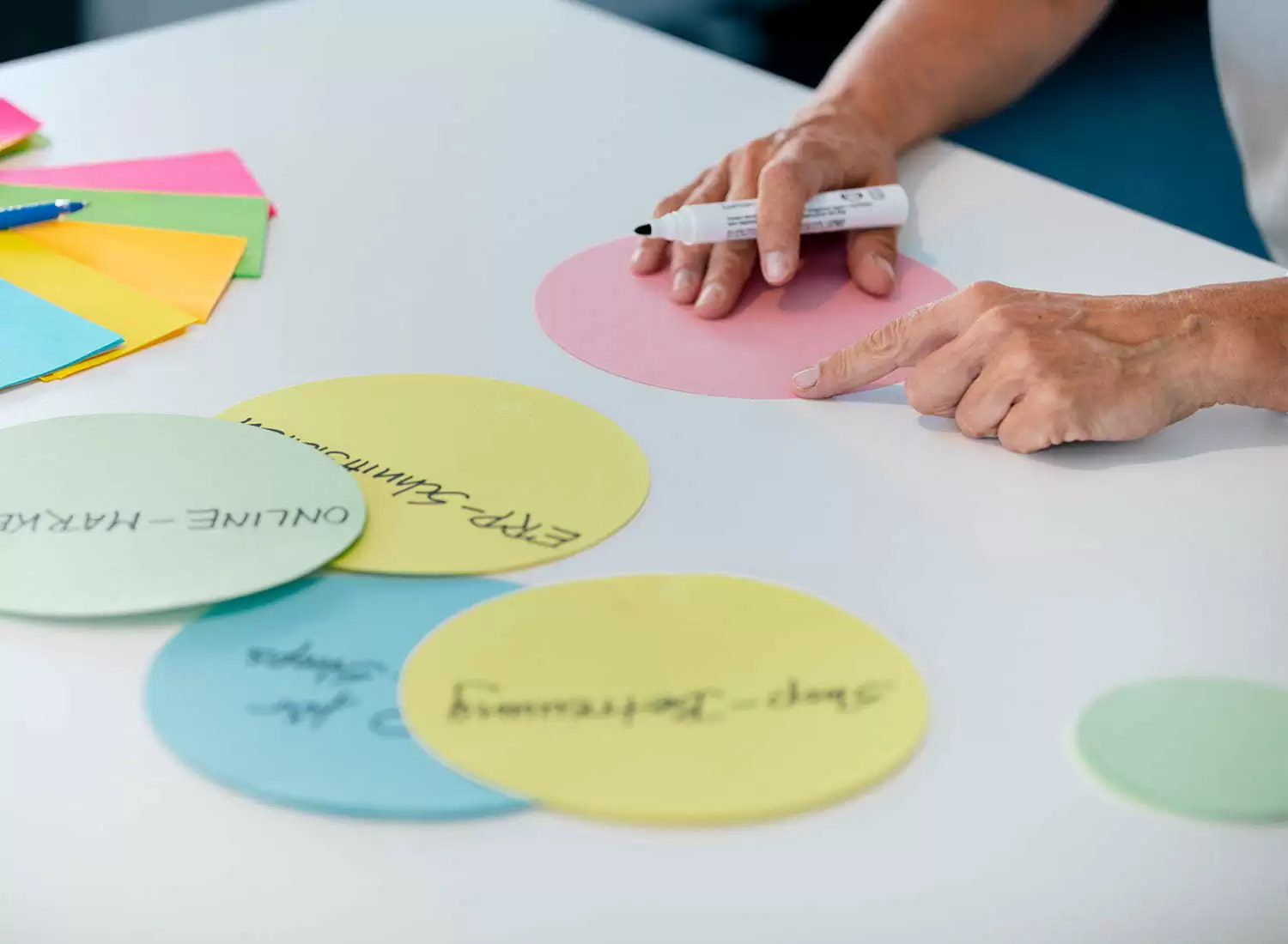 Konzeption Webseite Analoge Konzeption grundlegender Dinge für eine Webseite