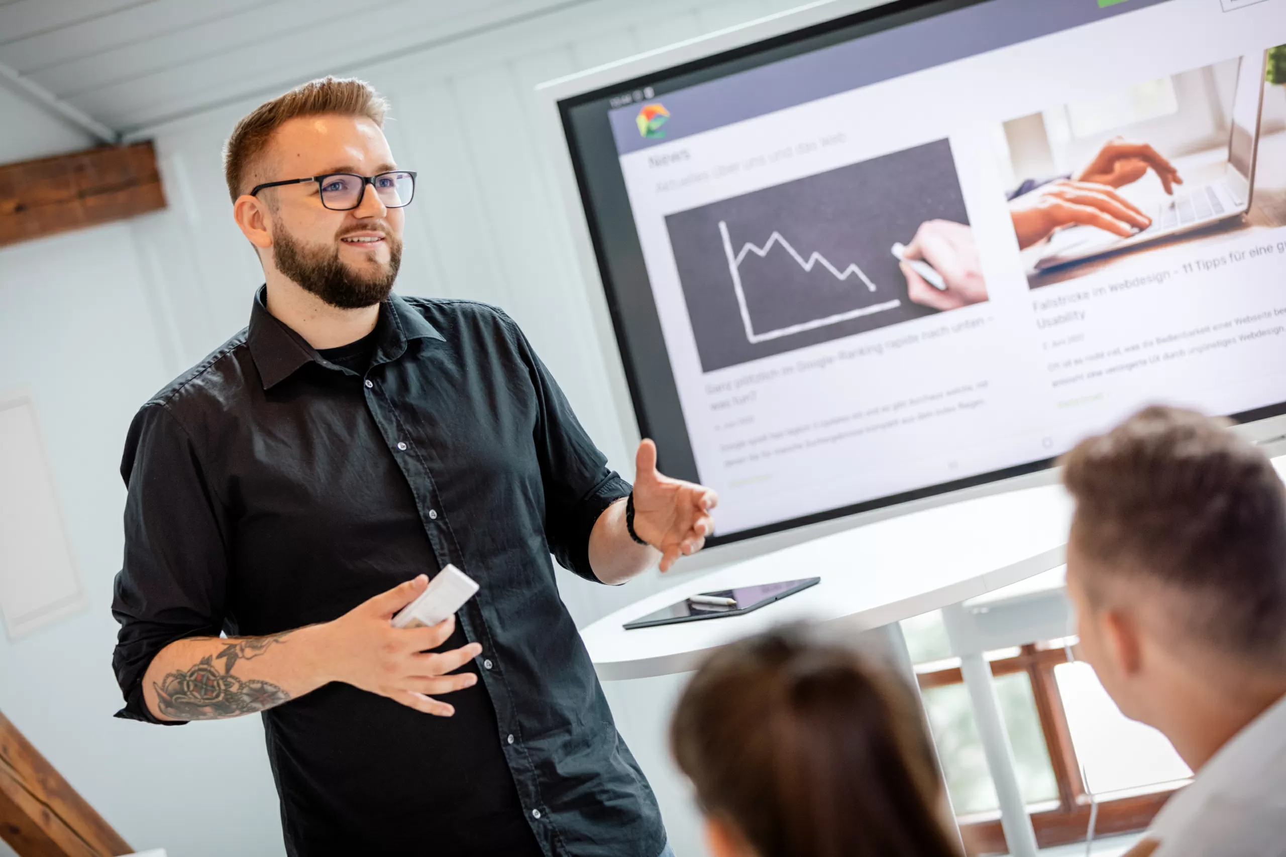 Präsenation der Ergebnisse