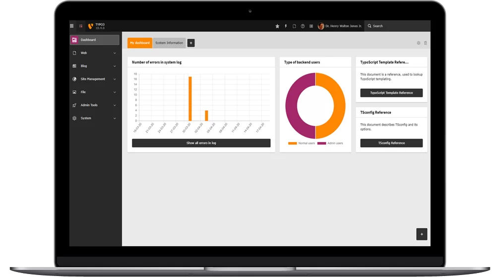 TYPO3 v10 LTS TYPO3 v10 LTS