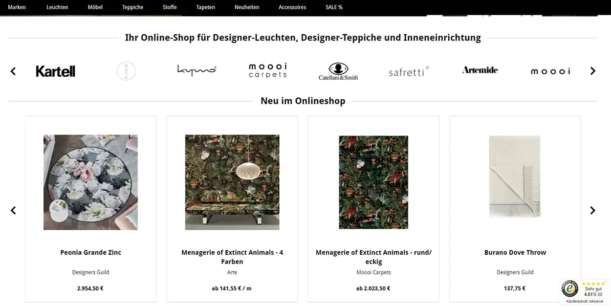 Produkübersicht Webshop Lamisse Produkübersicht Webshop Lamisse