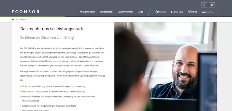 Bildauswahl bei der Landingpage-Erstellung Bildauswahl bei der Landingpage-Erstellung