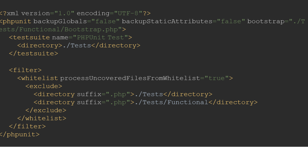 PHPUnit Code Aufbau Aufbau PHPUnit Code