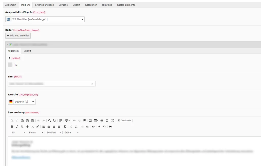 TYPO3-Erweiterung ws_flexslider TYPO3-Erweiterung ws_flexslider