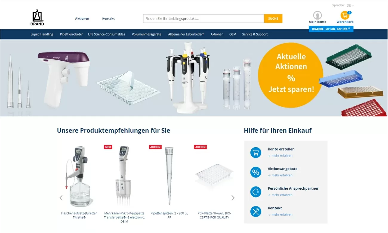 Brand technische Sonderlösung BRAND Startseite