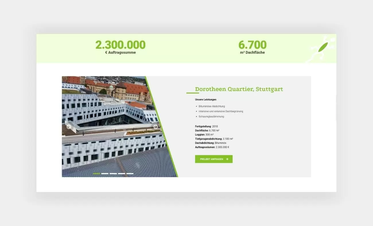 Fritz-Technologie Auftrag Screenshot eines Auftrages von Fritz-Technologie
