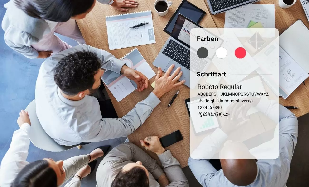 Jom Group Styleguide Der Styleguide der JOM Group, basierend auf dem ECONSOR den Relaunch gestaltet hat. Mit den Farben Dunkelgrau, Weiß und Rot. Die verwendete Schriftart ist Roboto.