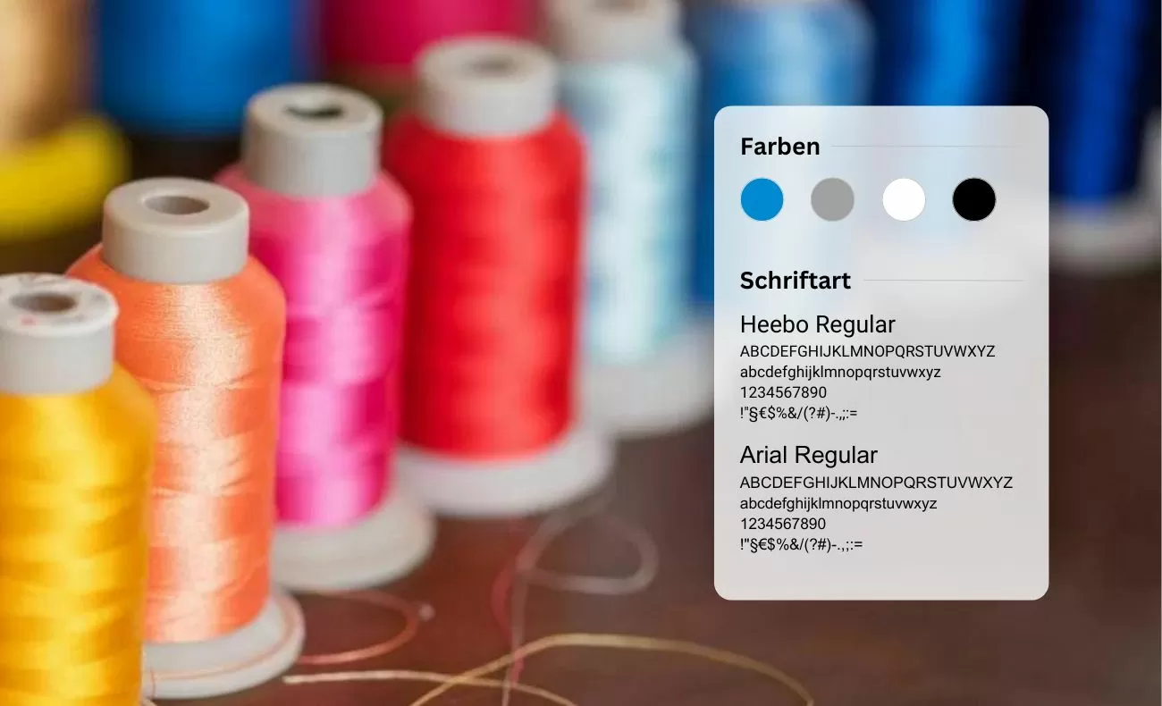 Amann Styleguide Amann Styleguide. Farben: Blau, grau, weiß und schwarz. Schriftart Heebo Regular und Arial Regular.