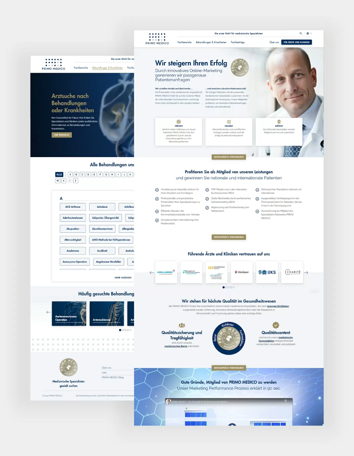 Primo Medico Ärzte und Behandlungen Hochkante Referenz der Seite für Ärzte und Kliniken. Außerdem auch der Behandlungen und Krankheiten