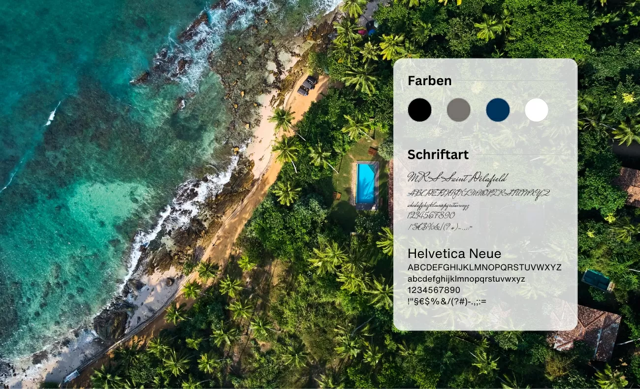 TPS Reisen Styleguide Styleguide von TPS Reisen. Verwendete Farben sind schwarz, Grau, Blau und Weiß. Verwendete Schriftarten sind Mrs Saint Delafield und Helvetica Neue